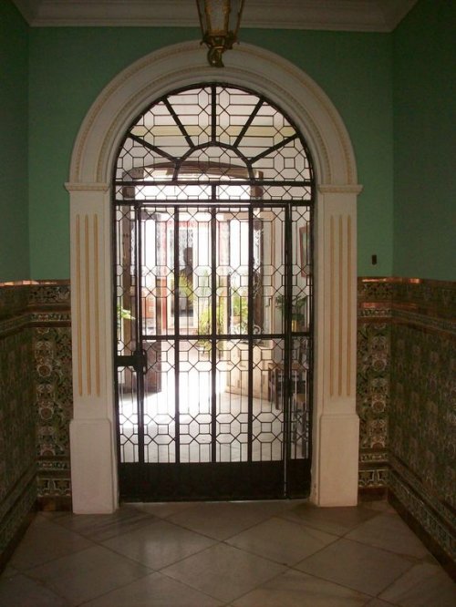 Imagen: Un bonito portal de Benamejí